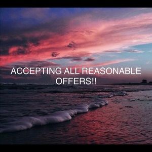 Accepting all Reasonable offers!!